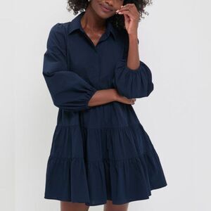 New Pomander Place - S - Tuckernuck Women's Mabel Mini Dress Navy